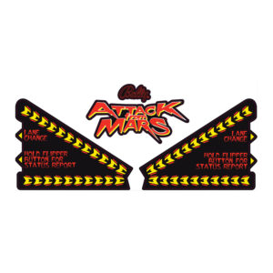 Attack from Mars apron decals
