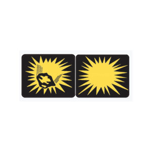 Blackout spinner decals