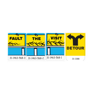 Earthshaker target decals kit