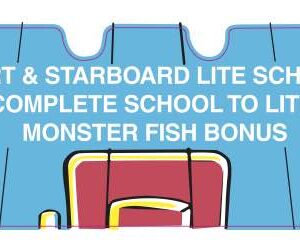 Fish Tales boat decal