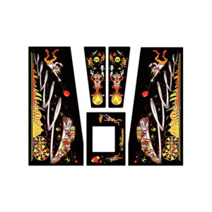 Hurricane cabinet decals