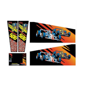 Indy 500 cabinet decals