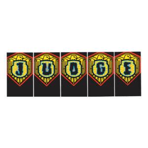 JUDGE DREDD TARGET DECALS