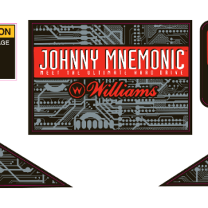 Jonny Mnemonic apron decals