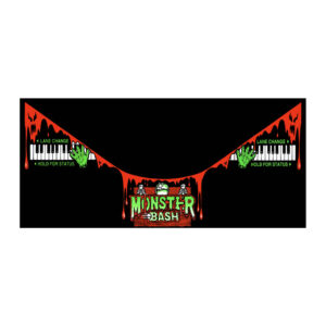 Monster Bash apron decals