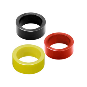 Small silicone flipper rubber yellow