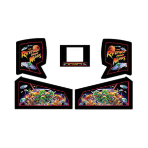 Revenge from Mars cabinet decals
