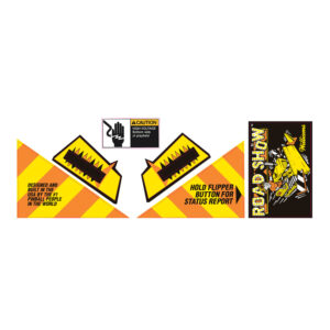 Road Show apron decals