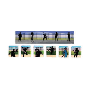 Secret Service target decals