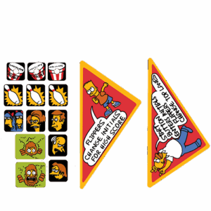 The Simpsons DE decal set