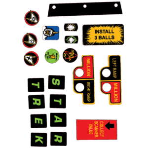 Star Trek DE decal set