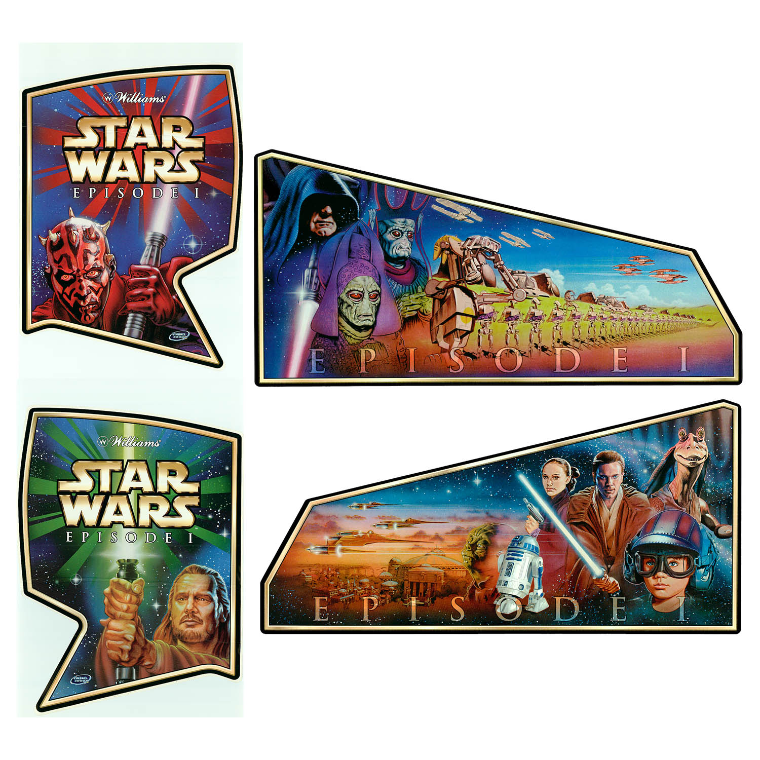 Star Wars Ep.1 Cabinet decals