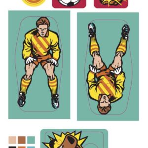 World cup soccer 94 decal set