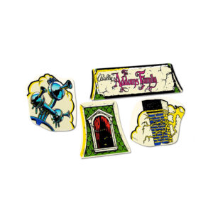 Addams Family topper decals