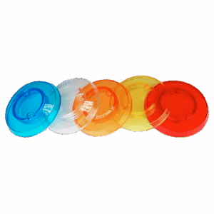 Pop Bumper Cap Amber transparent