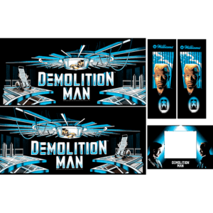Demolition Man cabinet decals