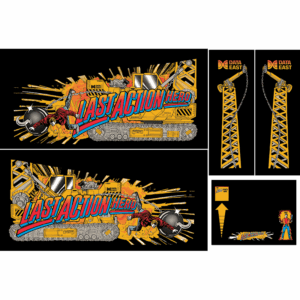 Last Action Hero cabinet decals