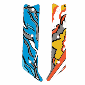 Letal Weapon 3 lane plastic