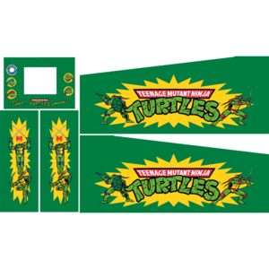 Teenage Mutant Ninja Turtles cabinet decals
