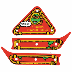 Teenage Mutant Ninja Turtles plastics set1