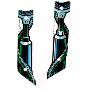 Terminator 2 lane plastics