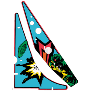 Attack from Mars plastic set 31-2535-6-7