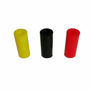 Silicone rubber post 1-1/16" (27mm) BLACK