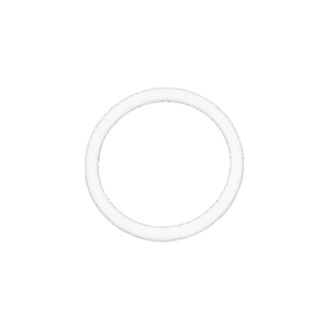 Silicone rubber ring 2-1/2" WHITE