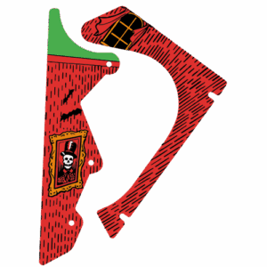 Haunted House plastics 21529-6_7