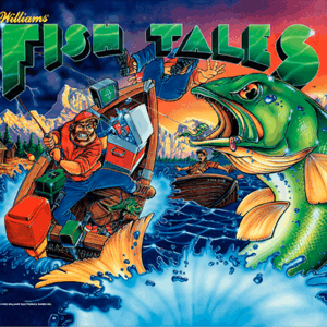 Fish Tales acrylic backglass