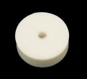 SILICONE RUBBER - REBOUND WHITE 1-1/4 INCH OD
