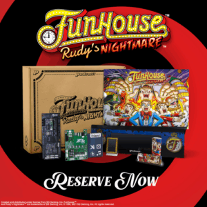 Fun House Rudy's Nightmare Pinball Kit