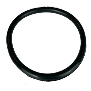 Silicone rubber ring 4" BLACK